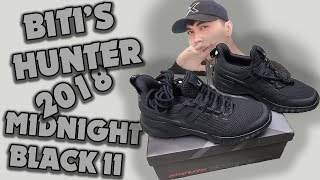 UNBOX nhanh Bitis Hunter X Midnight Black II 2018  Phương Văn [upl. by Rednaskela36]