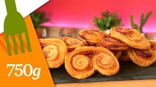 Recette des Palmiers au sucre  750g [upl. by Nalyac532]