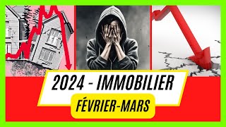 🔴 Marché IMMOBILIER 2024  DES PRÉVISIONS  😱😱 [upl. by Atnad389]