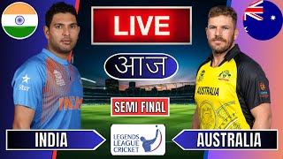 Live India Legends Vs Australia Champions  INDL vs AUSC Semi Final Live 1st innings livescore [upl. by Moll]