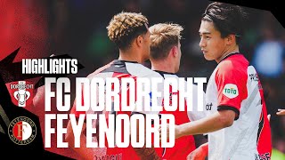 FOUR goals in our first FRIENDLY  Highlights FC Dordrecht  Feyenoord  Preseason 20242025 [upl. by Edgard]