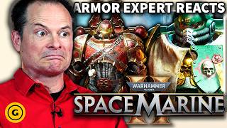 Historian amp Armor Expert Reacts to Warhammer 40k Space Marine 2s Multiplayer Weapons amp Armor [upl. by Notrem]