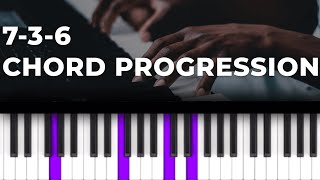 Learn The 736 Chord Progression  Piano Tutorial Music Tips [upl. by Airahcaz]