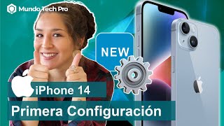 iPhone 14  Primera Configuración •⚙️🆕  Tutorial [upl. by Anoif]