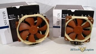 Noctua NH U14S and NH U12S Overview Installation and Benchmarks [upl. by Enimassej]