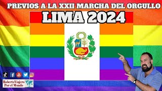 EN VIVO previos a la XXII Marcha del Orgullo Lima Perú 2024 [upl. by Nezah]