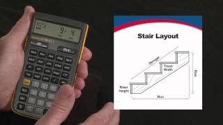 How to do Stair Layout Calculations  Construction Master 5 [upl. by Llenol]