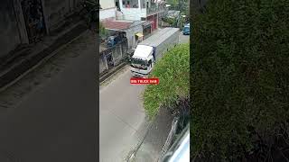 BIG TRUCK VAN truck van container shortvideo viralvideo trendingshorts [upl. by Onirefez]