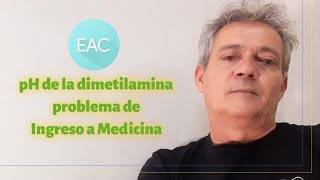 Calculo del pH de una solución de metilamina Ingreso a Medicina [upl. by Yasu36]