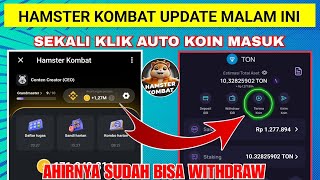 SEKALI KLIK CAIR 12 JUTA‼️CARA CEPAT MENARIK TOKEN HAMSTER KOMBAT VERSI TERBARU  AIRDROP GRATIS [upl. by Ahsiea]