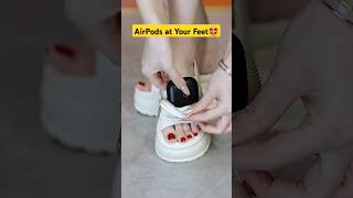 AirPods at Your Feet Pocket Slippers 🤩 sheshoe slippers shoes girlshoes ladiesshoes fashion [upl. by Yecram]