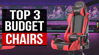 TOP 3 Best Budget Gaming Chair 2024 [upl. by Chrisy]