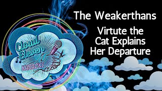 The Weakerthans  Virtute the Cat Explains Her Departure  karaoke  instrumental [upl. by Ikcin]