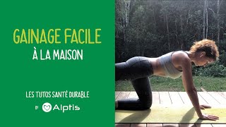 Gainage facile à la maison [upl. by Adnovahs]