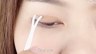 Make double eyelid and it can also be used for lifting and pushing eyelid during the lash extension [upl. by Yrtsed]