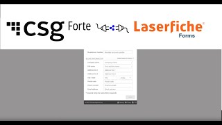 Velosimos Laserfiche Forms to CSG Forte Payments NoCode Connector [upl. by Chessa]