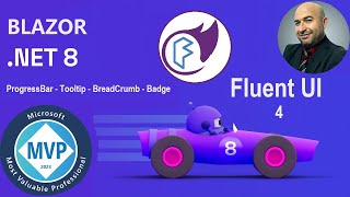 Blazor fluent UI 4 Progress  Tooltip  Breadcrumb  Badge [upl. by Ramin]