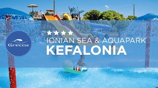 KEFALONIA  Hotel Ionian Sea amp Aquapark  GRECOS [upl. by Eirrak210]