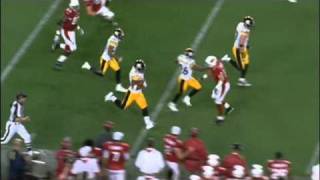 Super Bowl XLIII  James Harrison 100 yard interception return good quality [upl. by Andeee]