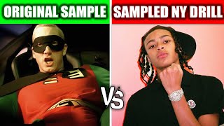 ORIGINAL SAMPLE VS SAMPLED NY DRILL SONGS PART 4 [upl. by Shaya878]