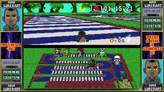 Super Mario Kart Featuring Retro HD amp CDX v12  Iara Cup SMK Hack [upl. by Attelrak873]