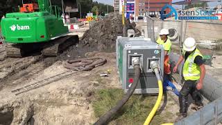 Werkzaamheden hervat bij station en Overcingeltunnel in Assen [upl. by Lleihsad]