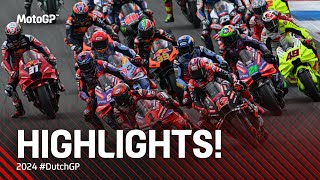 MotoGP™ Race Highlights 💯  2024 DutchGP [upl. by Rorke]