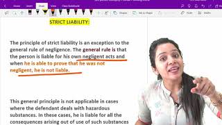 Lecture 11  What is Strict Liability  Rylands v Fletcher and MC Mehta 1987  Law of Torts [upl. by Pascal]