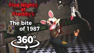 The Bite of 87Freddys Pizzeria Experience 2 Bite ending [upl. by Notned]