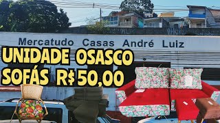 SOFÁS POR R5000 NAS CASAS ANDRÉ LUIZ OSASCO  MELHORES BRECHÓS DE MÓVEIS SÃO PAULO [upl. by Ssac]