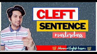 CLEFT SENTENCES masterclass in English [upl. by Shermie]