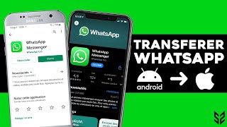 COMMENT TRANSFÉRER WHATSAPP ANDROID VERS IPHONE EN 2021  TUTO [upl. by Garland611]