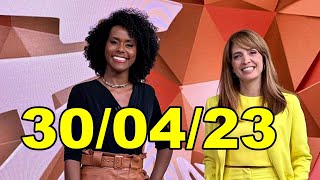 FANTÁSTICO AO VIVO agora na GLOBO  COMPLETO 300423 [upl. by Novets]