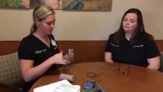 Spectrum Health Center for Acute Rehabilitation  VitalStim Demo [upl. by Ragland]