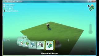 Creating a Game with Starting Instructions in Kodu [upl. by Hanavas]