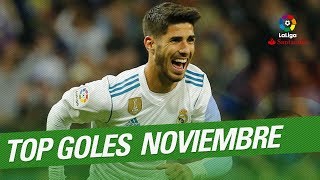 TOP Goals November LaLiga Santander 20172018 [upl. by Naima433]