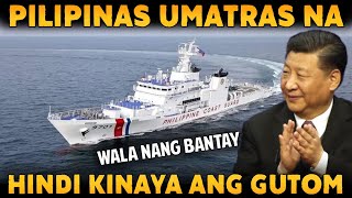 ACTUAL VIDEO BARKO NG PILIPINAS UMALIS NA SA ESCODA MGA CREW NG BARKO HINDI KINAYA ANG GUTOM [upl. by Anomas]