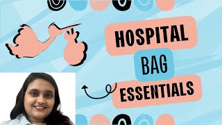 Hospital Bag Essentials  What to pack in hospital bag [upl. by Lubbi575]