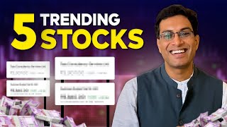 These 5 stocks are in strong momentum Good time to add [upl. by Allare216]