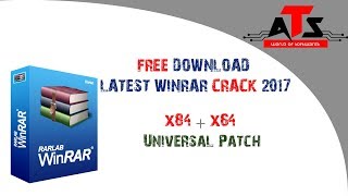 WinRAR 55 x84  x64  Universal Patch  Latest Version  100 Working 2017 ATS [upl. by Wylie310]