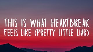 JVKE  this is what heartbreak feels like pretty little liar Lyrics [upl. by Hermann]