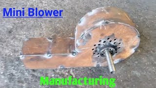 Mini Hand Blower Manufacturing [upl. by Jezrdna149]