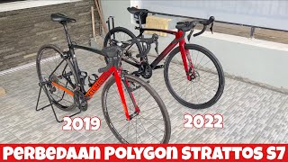 Perbedaan Polygon Strattos S7 2019 amp 2022  fxbikecheck [upl. by Anitnoc]