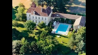 Beautiful property for sale on the Dordogne river [upl. by Lecroy516]