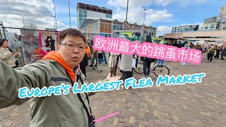 IJ Hallen What to Expect in Europes Largest Flea Market Travel Vlog 107 欧洲最大的跳蚤市场有什么值得期待的 [upl. by Nero37]