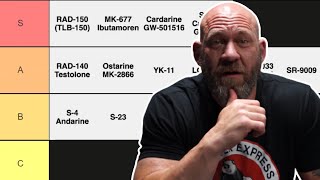 SARMS Tier List💪🏽 Ranking the best and worst sarms for gaining muscle [upl. by Edik290]