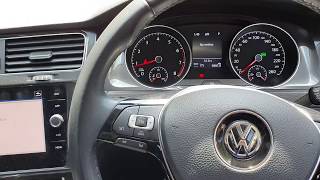 Volkswagen Golf 20192020 Service and Inspection Reset [upl. by Moore]