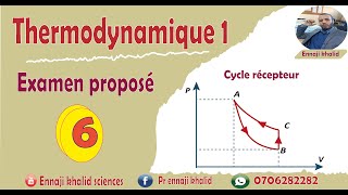 Examen proposé 6 thermodynamique 1 [upl. by Coben507]