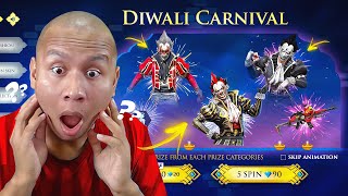 OMG  Golden Joker Return in Free Fire 😱 Diwali Carnival Event  Tonde Gamer [upl. by Thacher752]