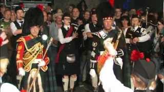 1st Sauerland Pipes and Drums  Irish Folk Festival Balver Höhle 2012 [upl. by Ariaic]